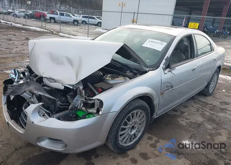 2005 Chrysler Sebring z USA, uszkodzony, nr VIN 1C3EL46X75N549184